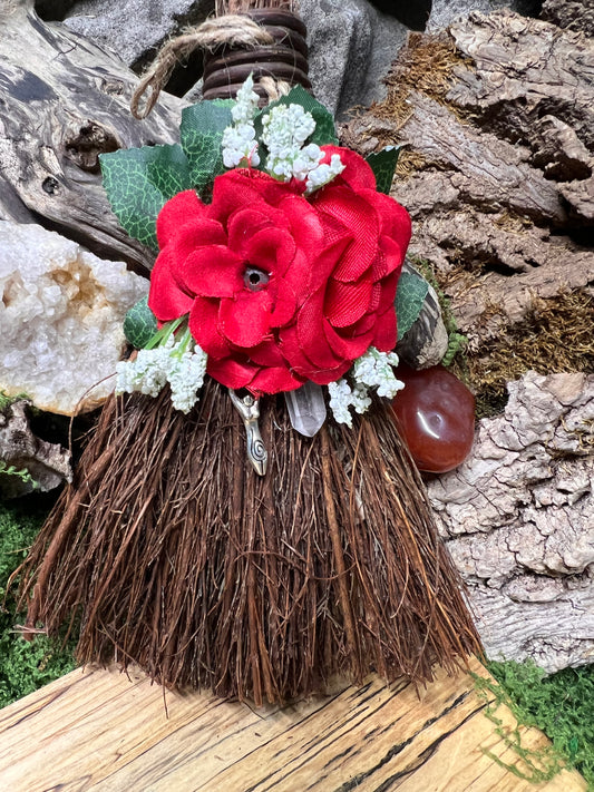 Scented altar broom
