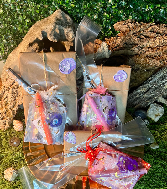 Mystery tarot or oracle decks