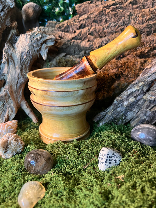 Mortar and pestle